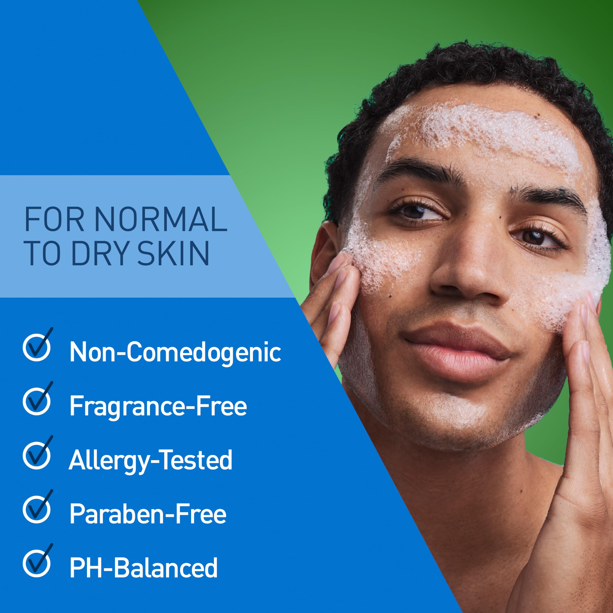 CeraVe Hydrating Cream To Foam Cleanser, Face Wash for Dry Skin - CeraVe Official Product View 6