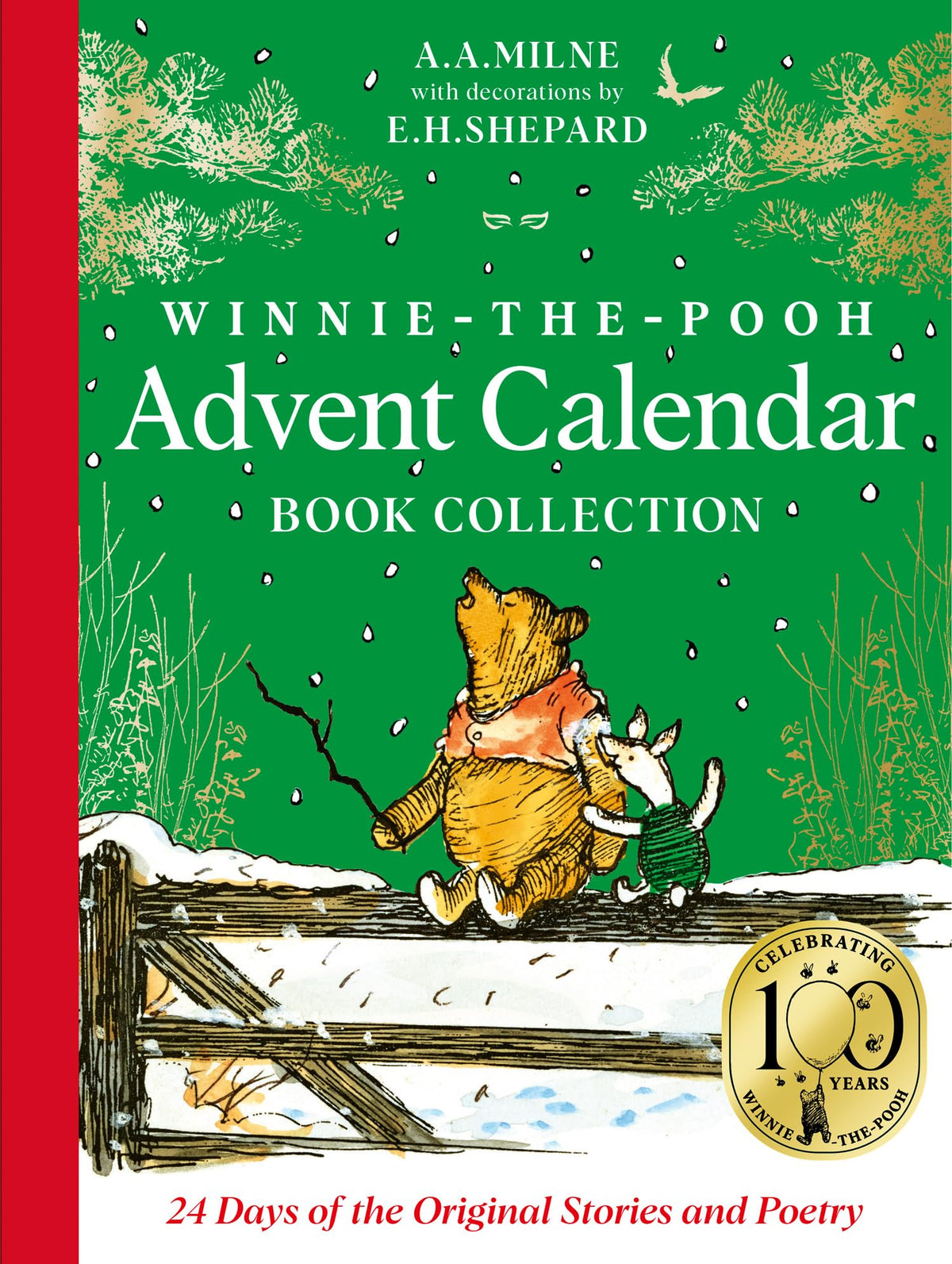 Winnie the Pooh Advent Calendar Book Collection Official NEW - by             
		   A.A. Milne     
       			(Author),  
       	 
	            
		   E.H. Shepard     
       			(Author) 
       	             Format: Novelty Book Official Imagery - 2