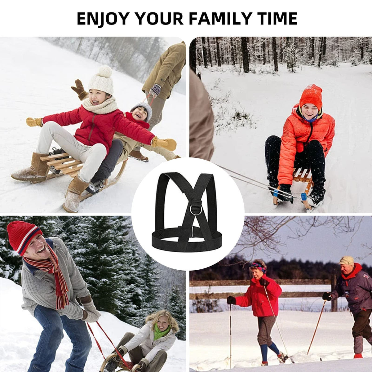 Sled Harness Set Pulling Strap for Speed Power Agility - OYINDIZ Official Imagery - 8