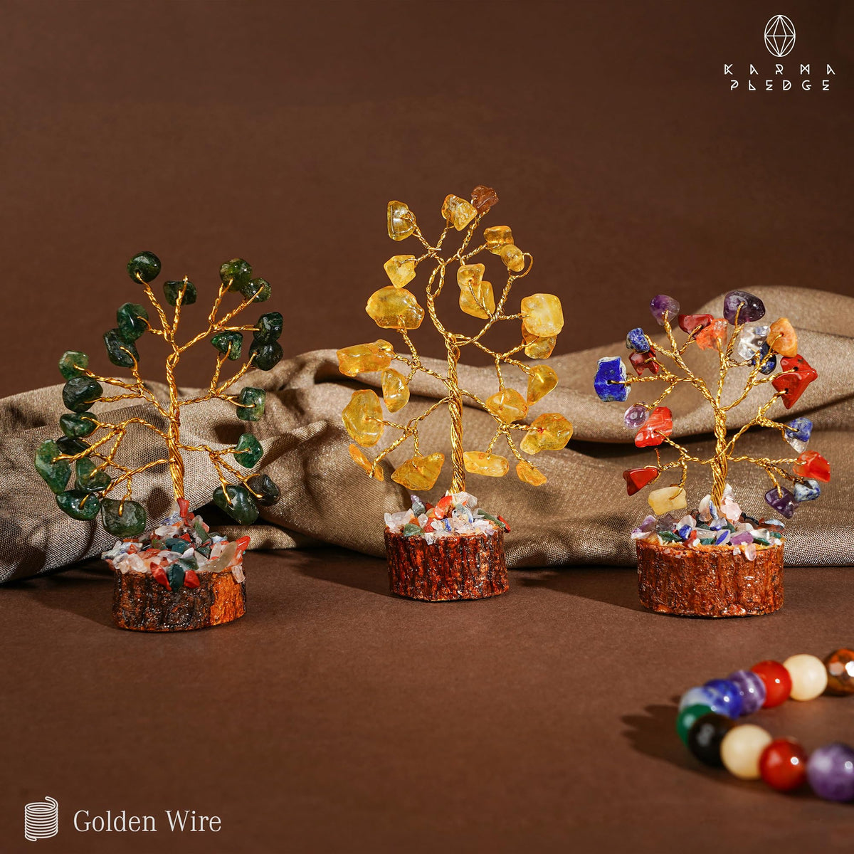 Crystal Tree Set of 12 Unique Birthday Gifts for Women - KARMAPLEDGE Official Imagery - 8