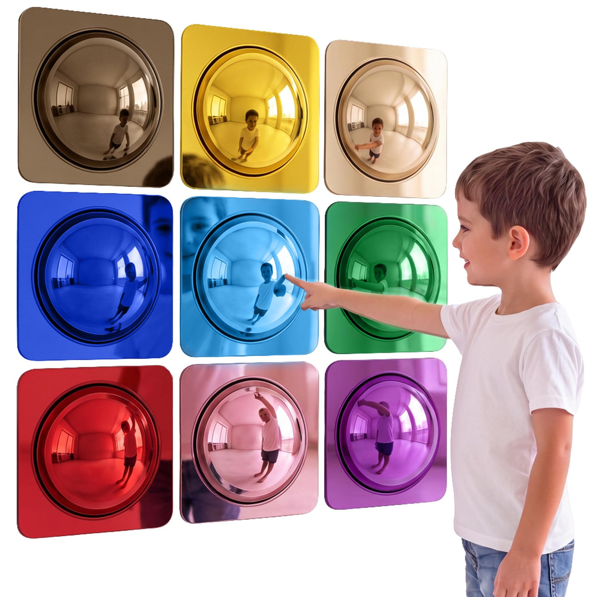 Special Supplies Sensory Bubble Wall Mirror - Special Supplies Official Imagery - 1
