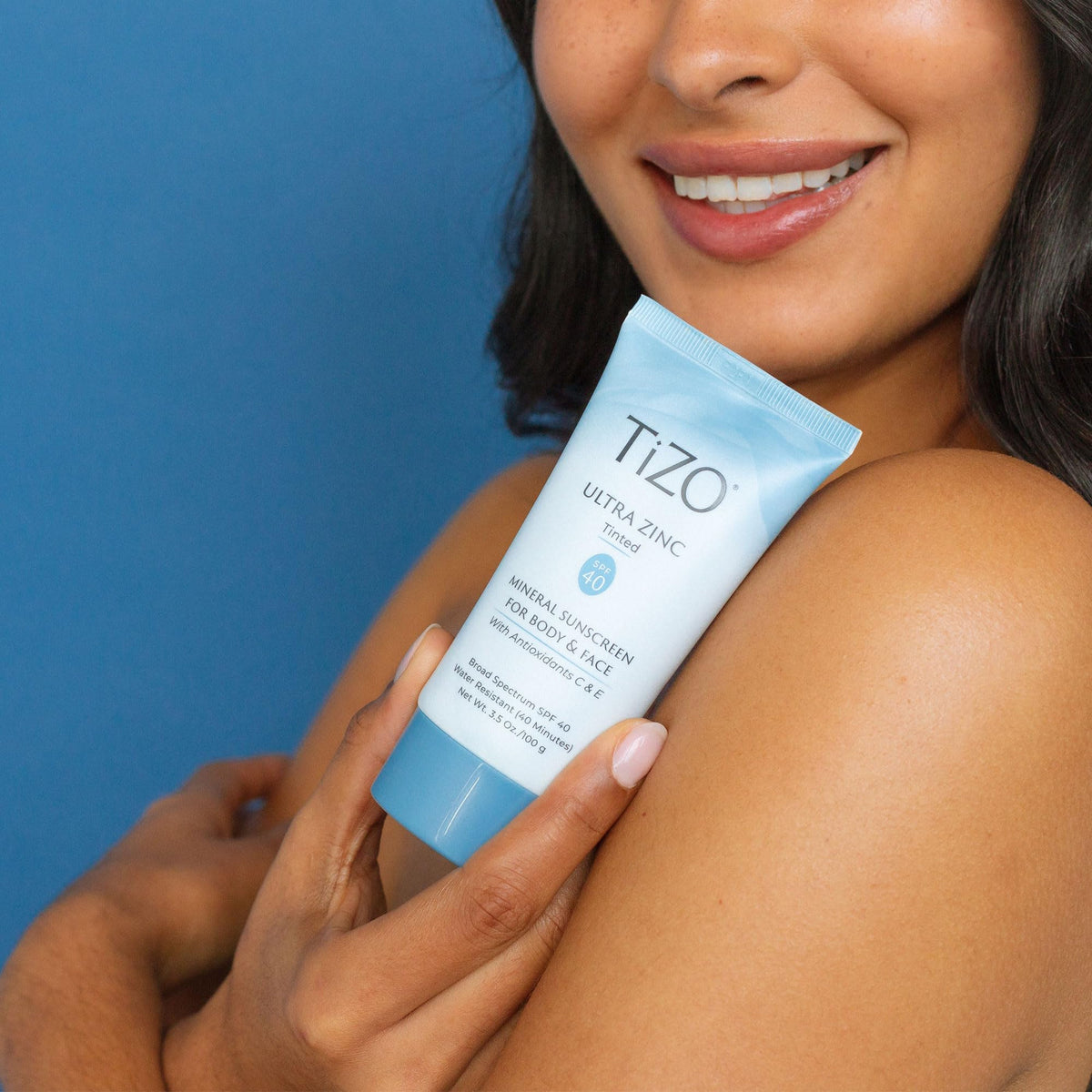 TIZO Ultra Zinc Body Face Sunscreen Tinted SPF 40 3 5 oz - TIZO Official Imagery - 8