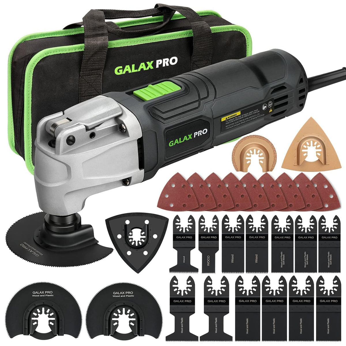 GALAX PRO Oscillating Multi Tool Corded 2 4A 28pcs - GALAX PRO Official Imagery - 1