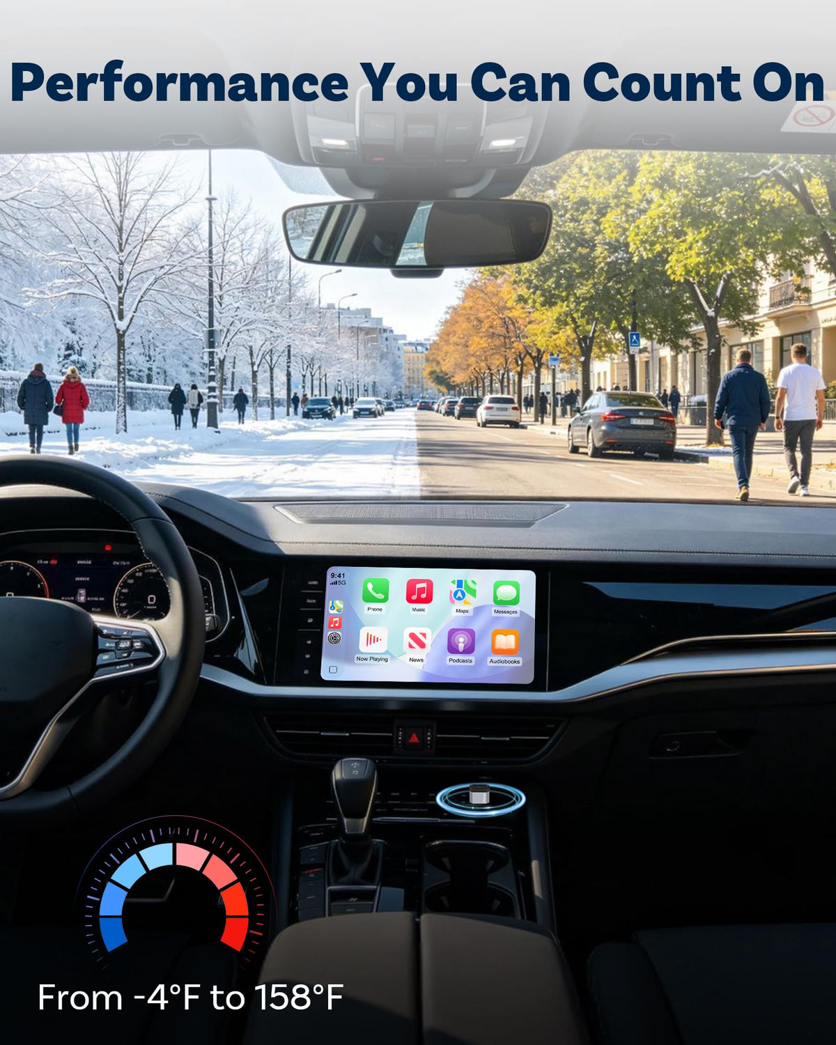 OTTOCAST Mini Nova 2 in 1 Wireless CarPlay Android Auto AI - OTTOCAST Official Imagery - 8