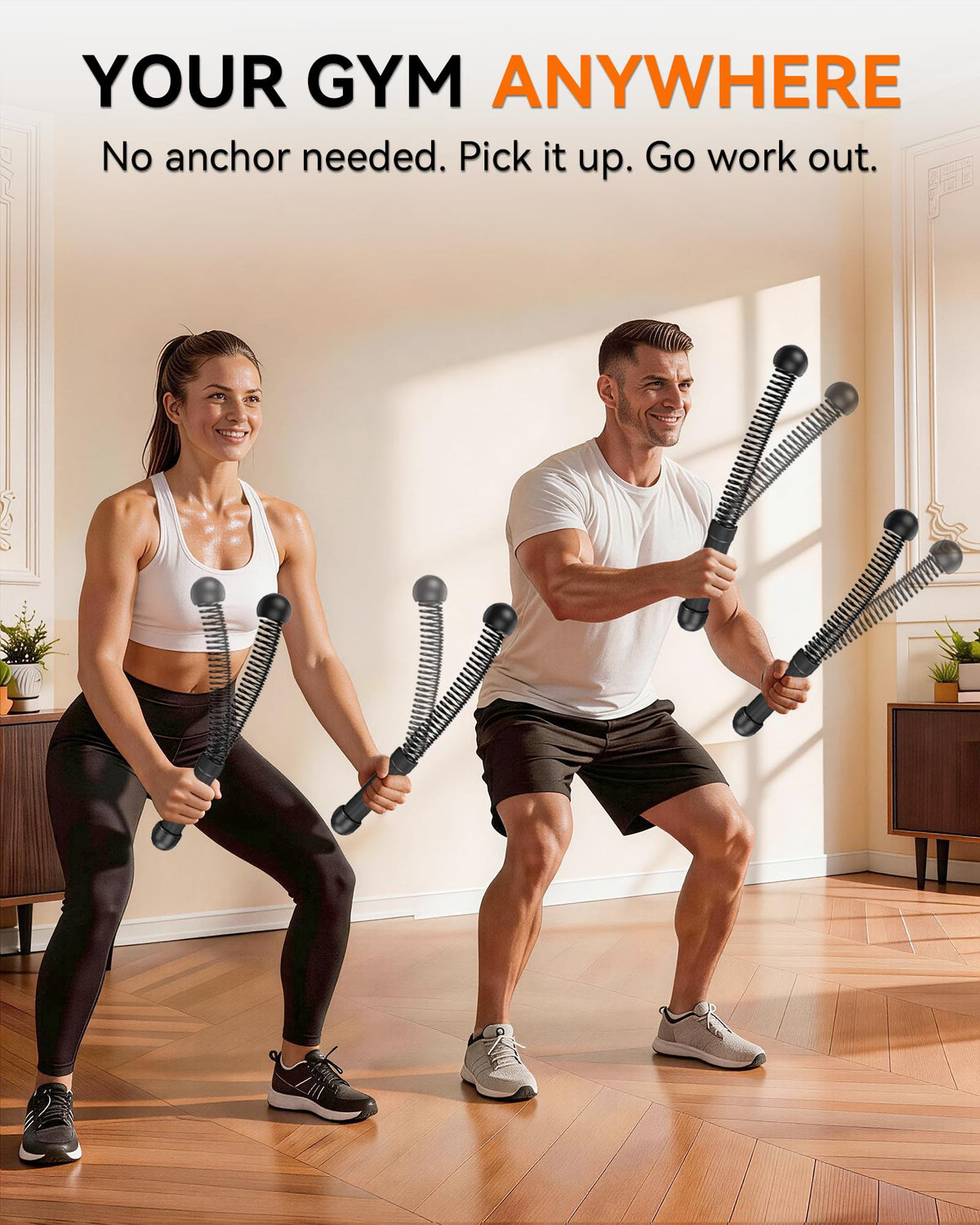 Weighted Ropeless Battle Ropes Cordless Battle Ropes - cuspla Official Imagery - 3