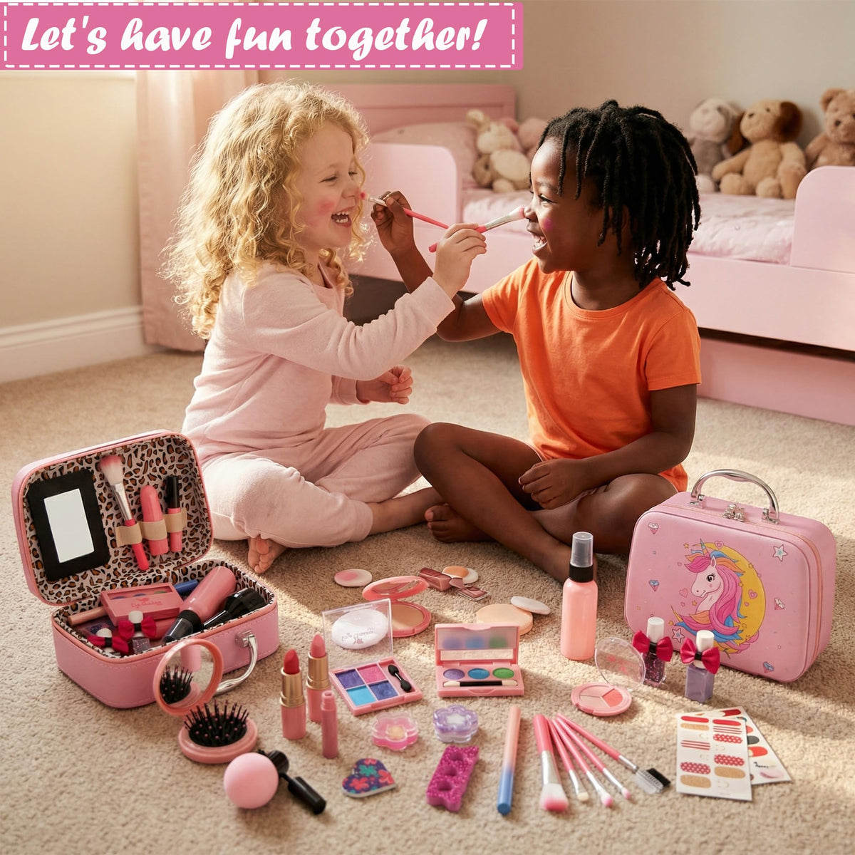 For Ideahome Washable Kids Makeup Girl Toys - For Ideahome Official Imagery - 4