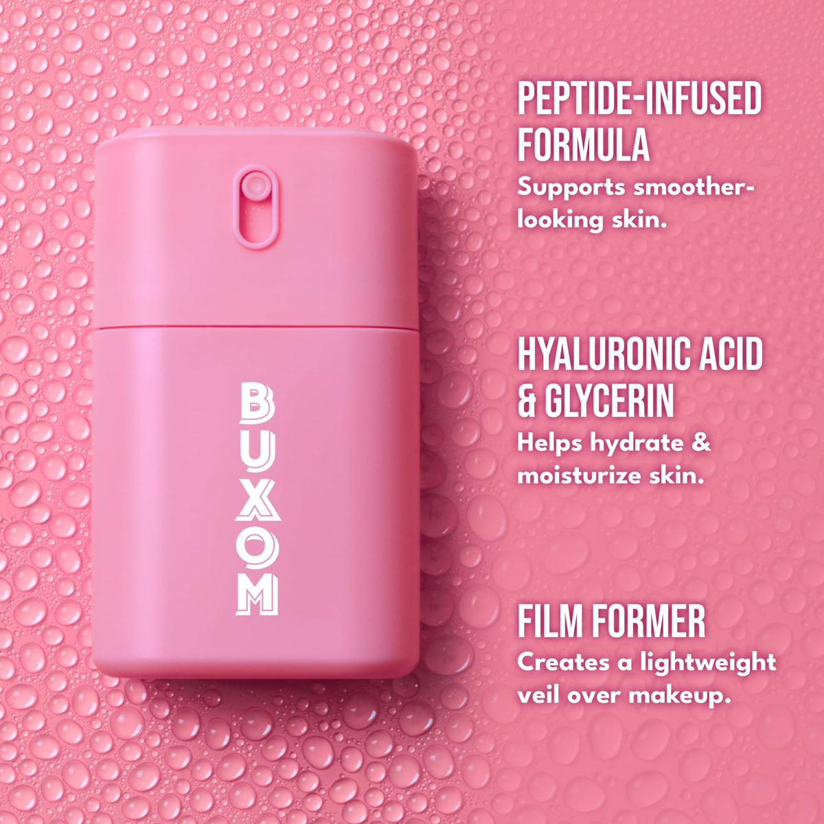 Buxom Plump Shot Peptide Prep Set Mist 1 7 oz - Premium Selection Official Imagery - 3