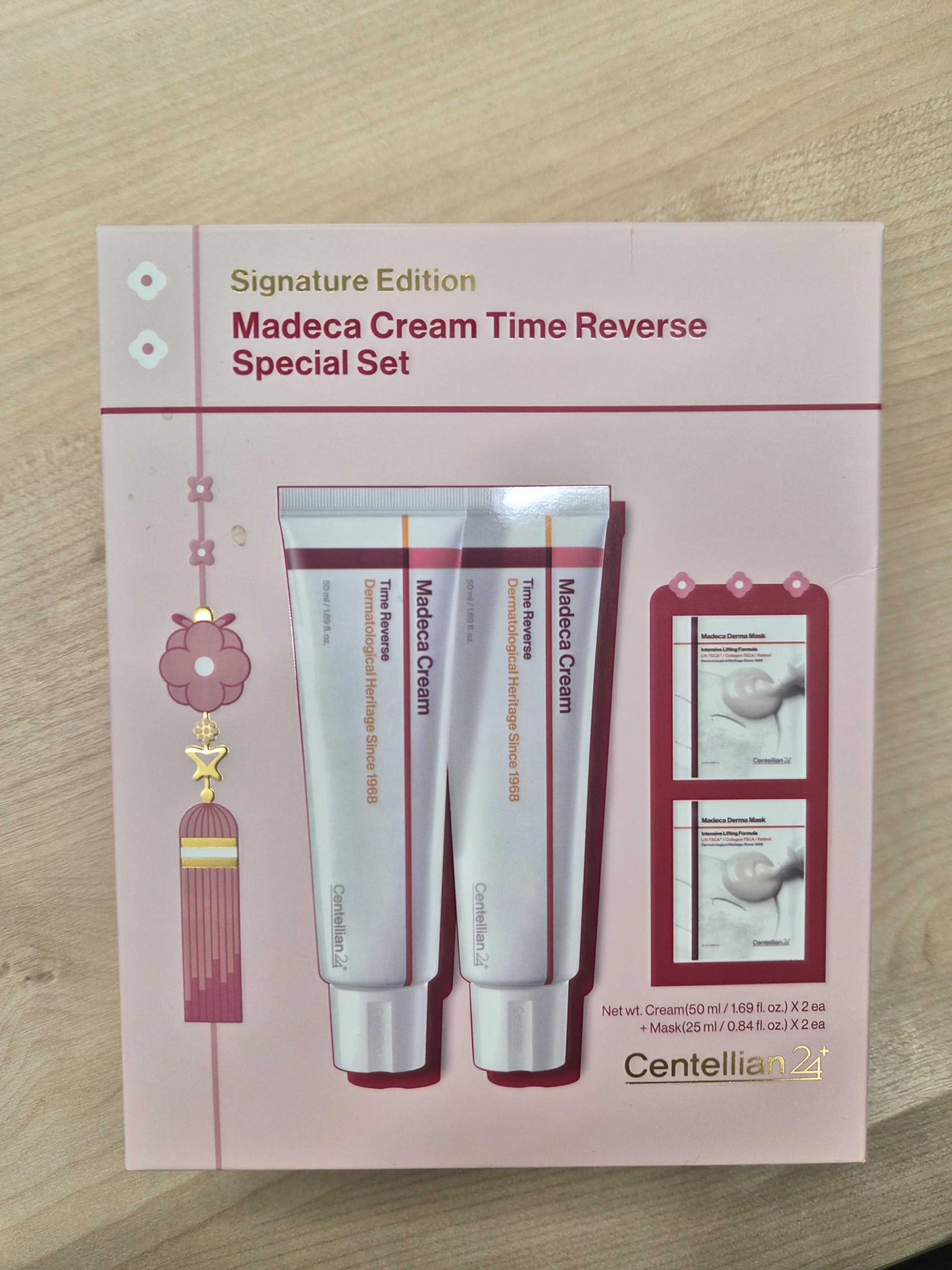 CENTELLIAN 24 Madeca Cream Time Reverse Set, 2x1.69 fl oz + 2 - CENTELLIAN 24