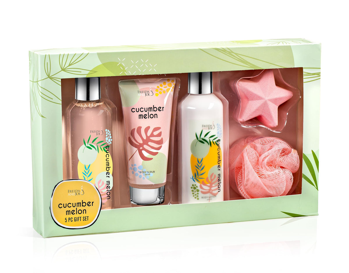 Fragrance Bath Body Cucumber Melon Spa Gift Box for Women - Freida and Joe Official Imagery - 2