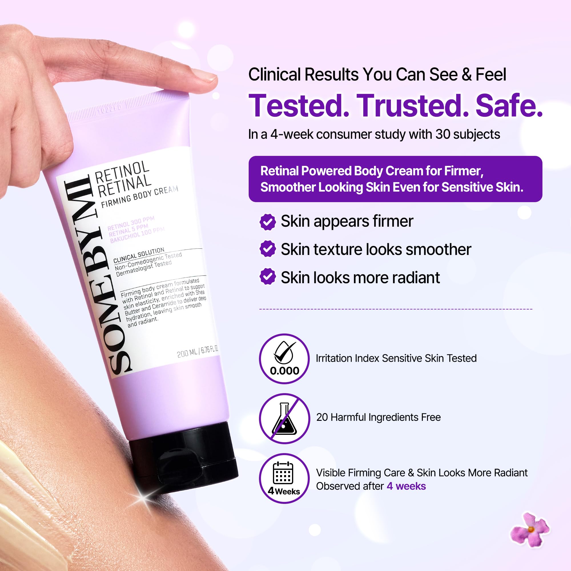 SOME BY MI Retinol Retinal Firming Body Cream 6.76 fl oz – Body Lotion for - SOME BY MI Official Product View 6