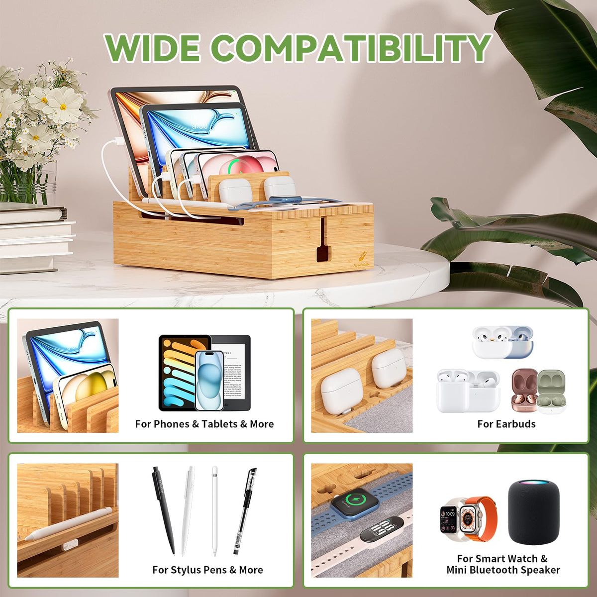 Pezin Hulin Charging Station for Multiple Devices with 10 - Pezin & Hulin Official Imagery - 4