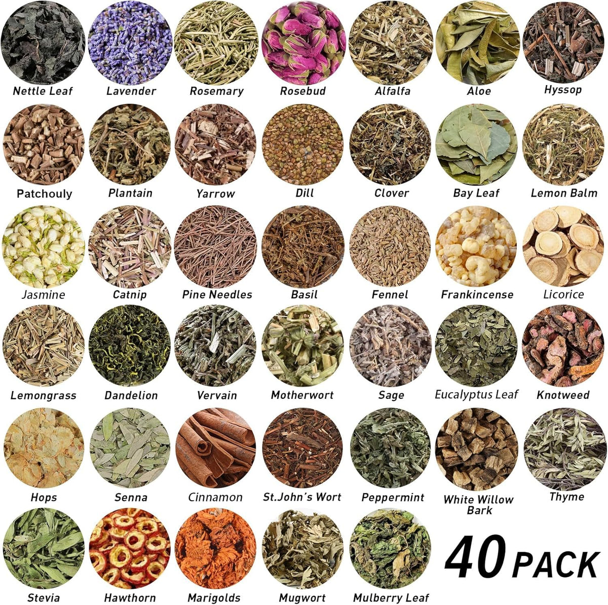 Witchcraft Herbs Kit Dried Herbs and Flowers for Witch - DreamdaMoonnly Official Imagery - 3