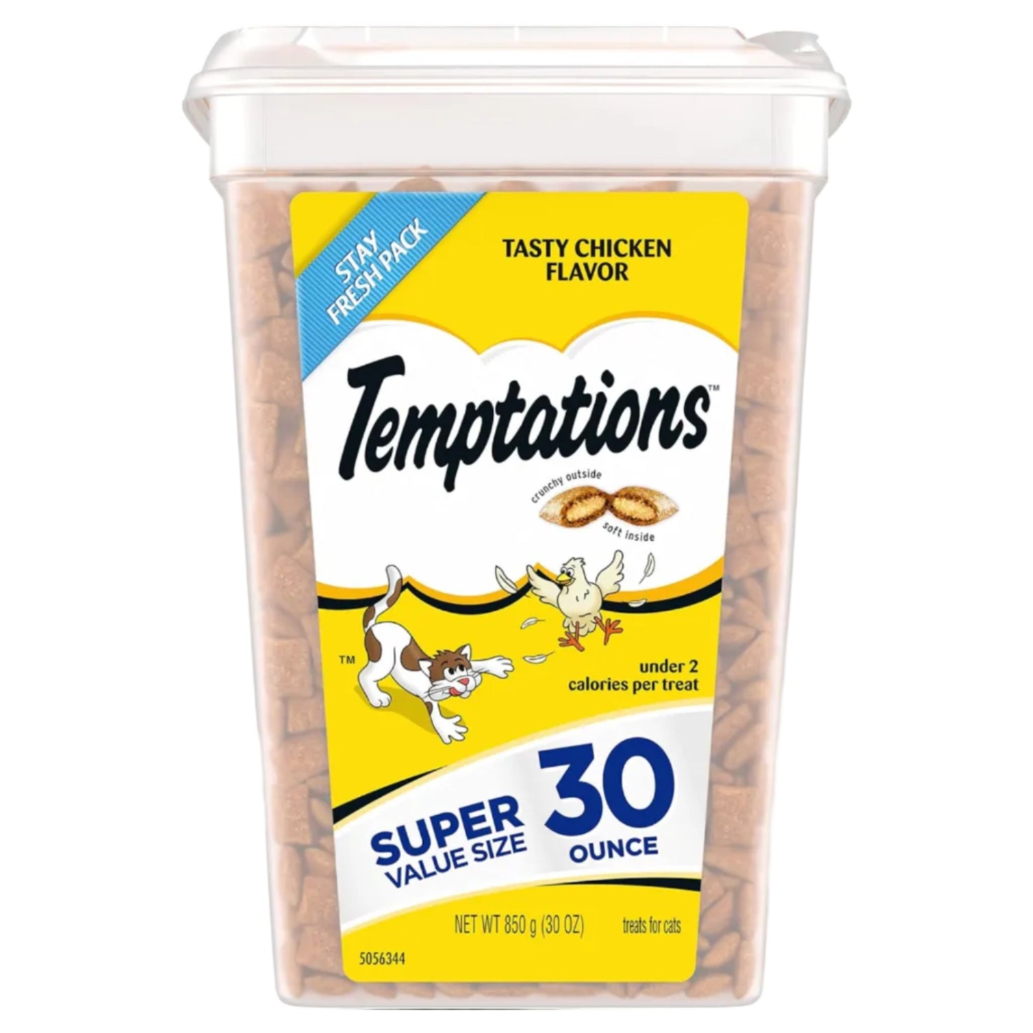 Temptations Classic Crunchy and Soft Cat Treats Tasty Chicke
