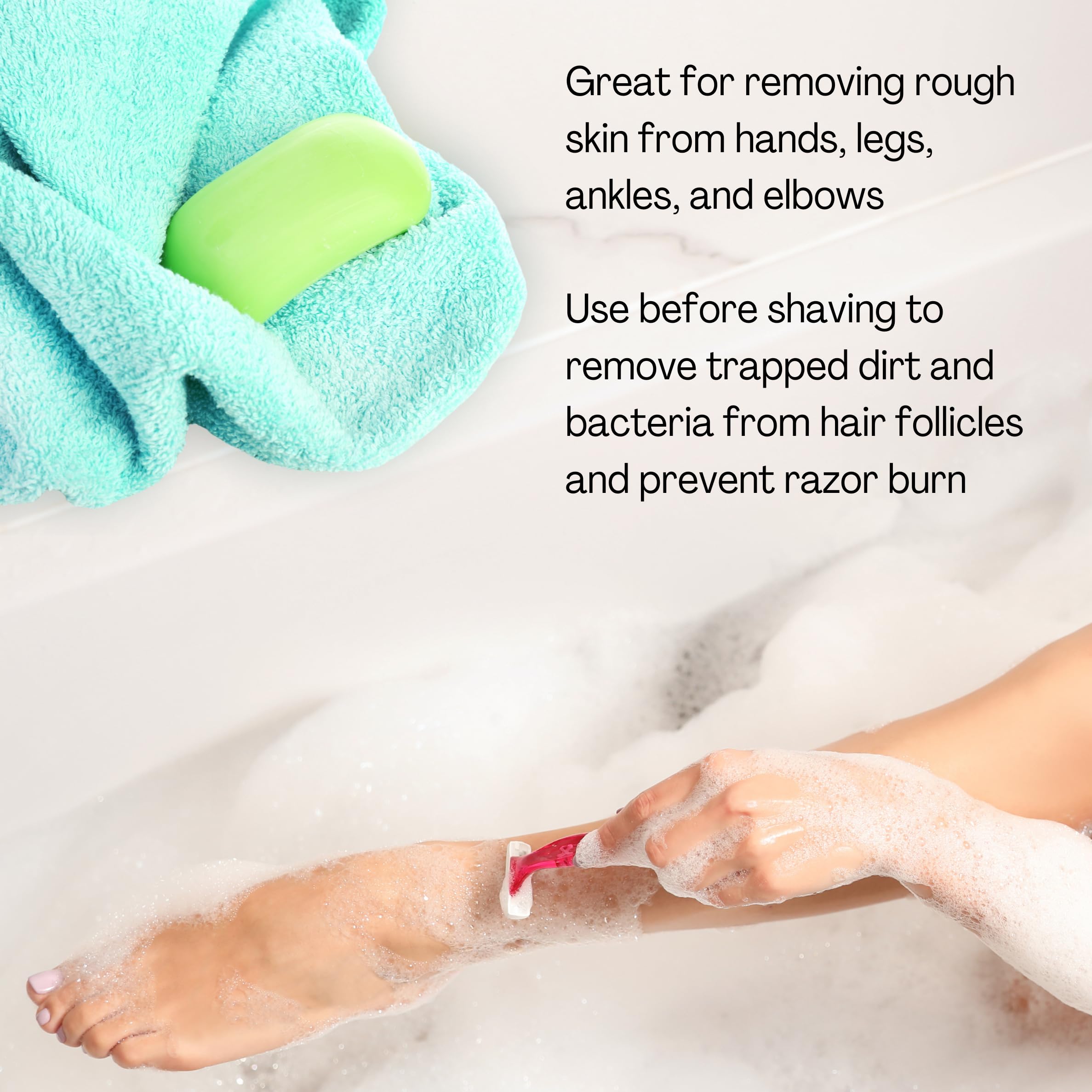 Burke Therapeutics Burke Pharmaceuticals Skrub Bar Exfoliating Soap - Burke Therapeutics Official Product View 4