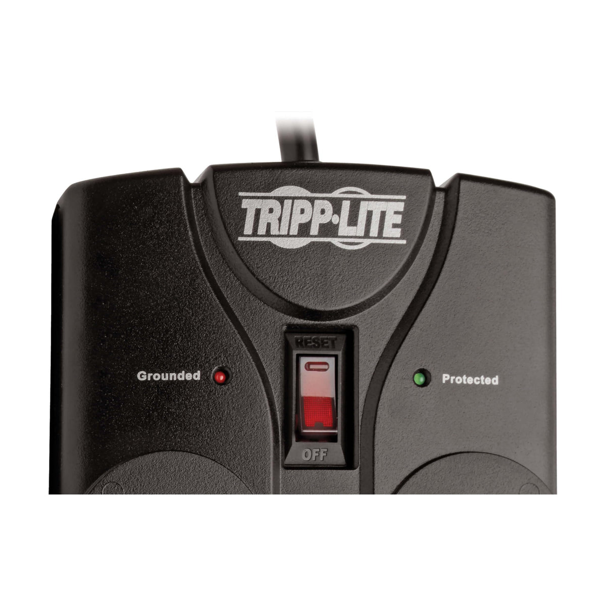 Eaton Tripp Lite TLP808B Black Flat Plug Surge Protector 8 - TRIPP LITE Official Imagery - 6