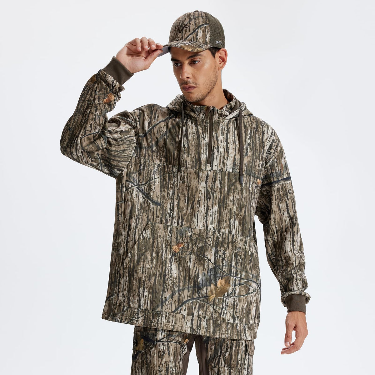 LOOGU Hunting Hoodies for Men Fleece Lining Performance - LOOGU Official Imagery - 3