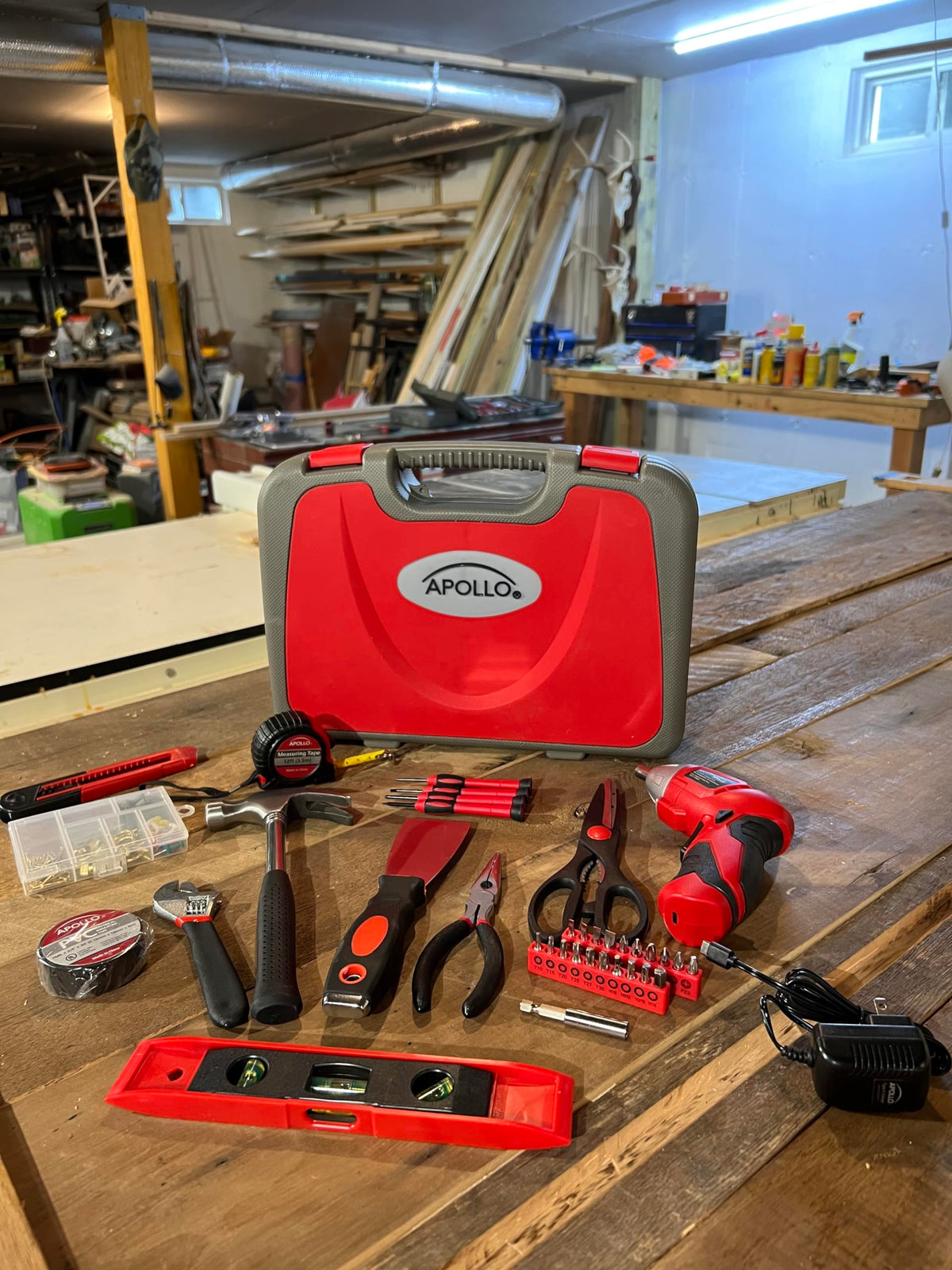 Apollo Tools 135 Piece Household Tool Set Red DT0773 - Apollo Official Imagery - 3
