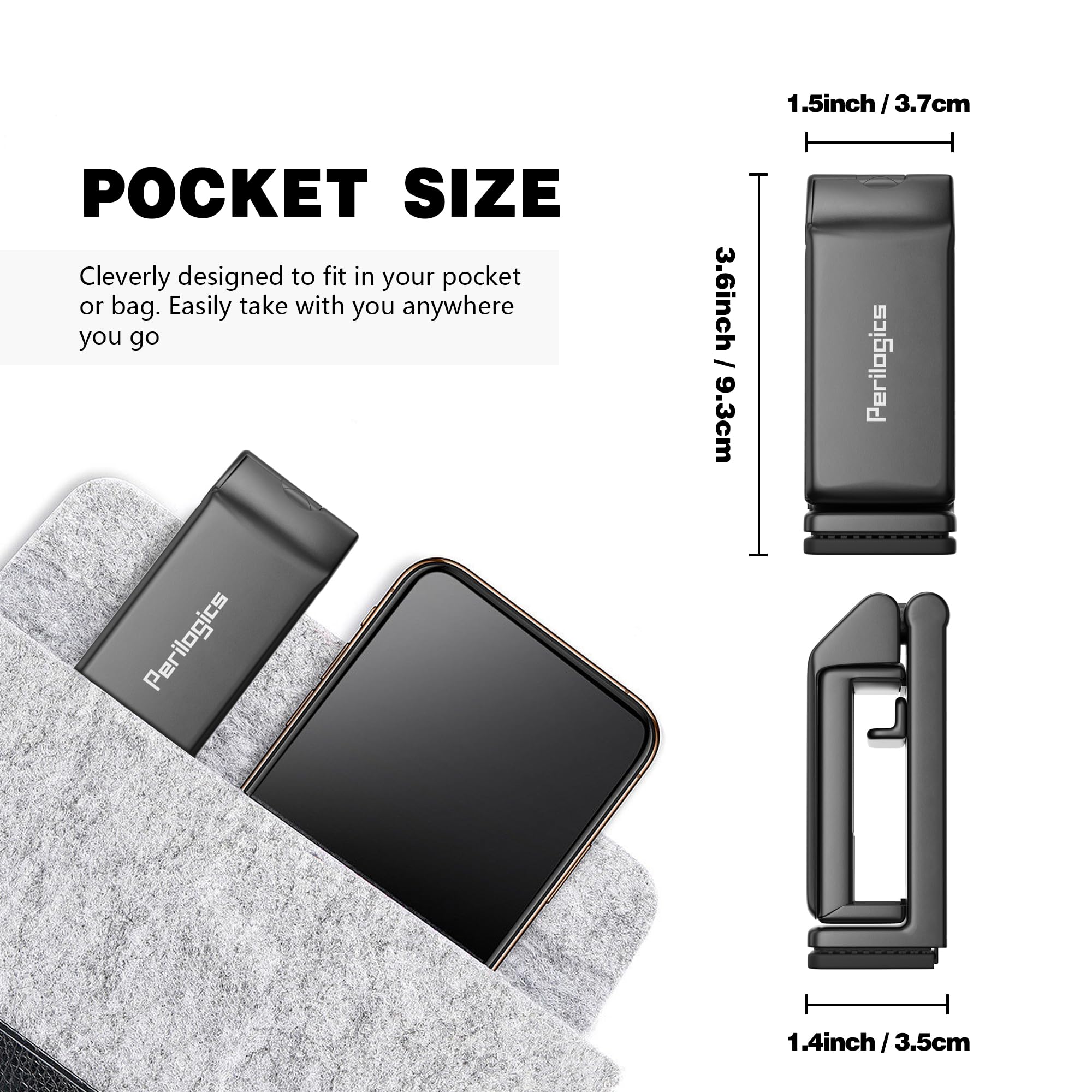 Perilogics Universal Airplane Phone Holder Mount, Plane Travel Es - Perilogics Official Product View 6