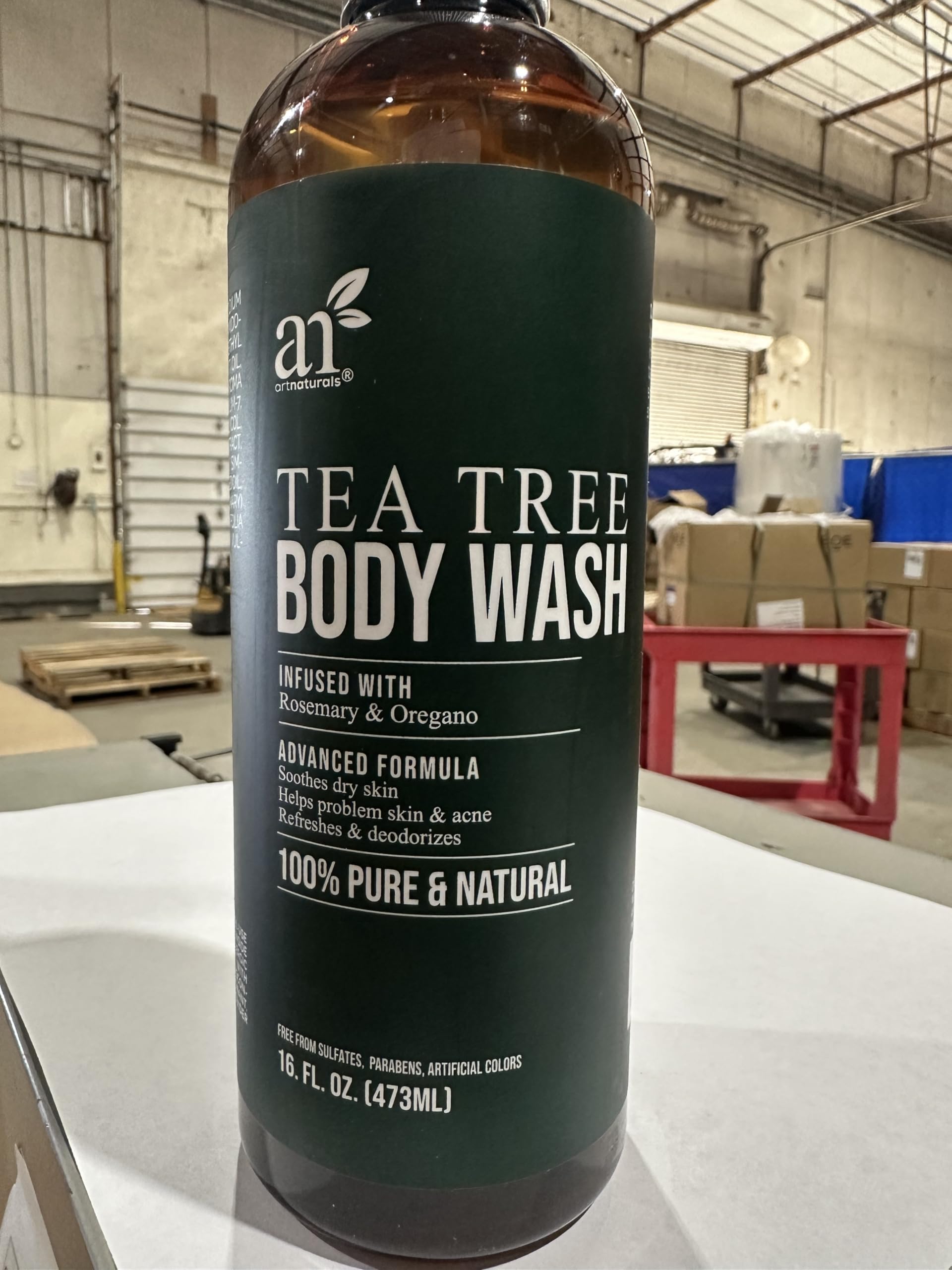 ArtNaturals Tea Tree Body Wash with Rosemary 16 oz