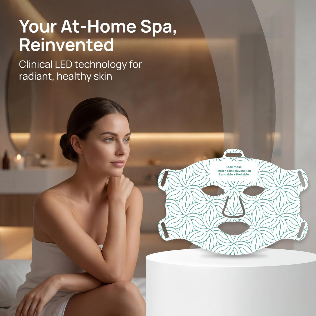 FDA Cleared LED Light Therapy Mask for Face - Super Supply Bros Official Imagery - 7