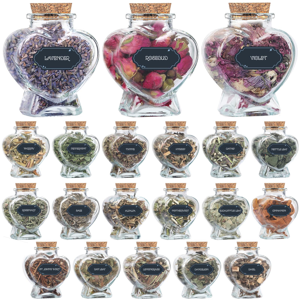 Witchcraft Herbs Kit Dried Herbs and Flowers for Witch - DreamdaMoonnly Official Imagery - 8