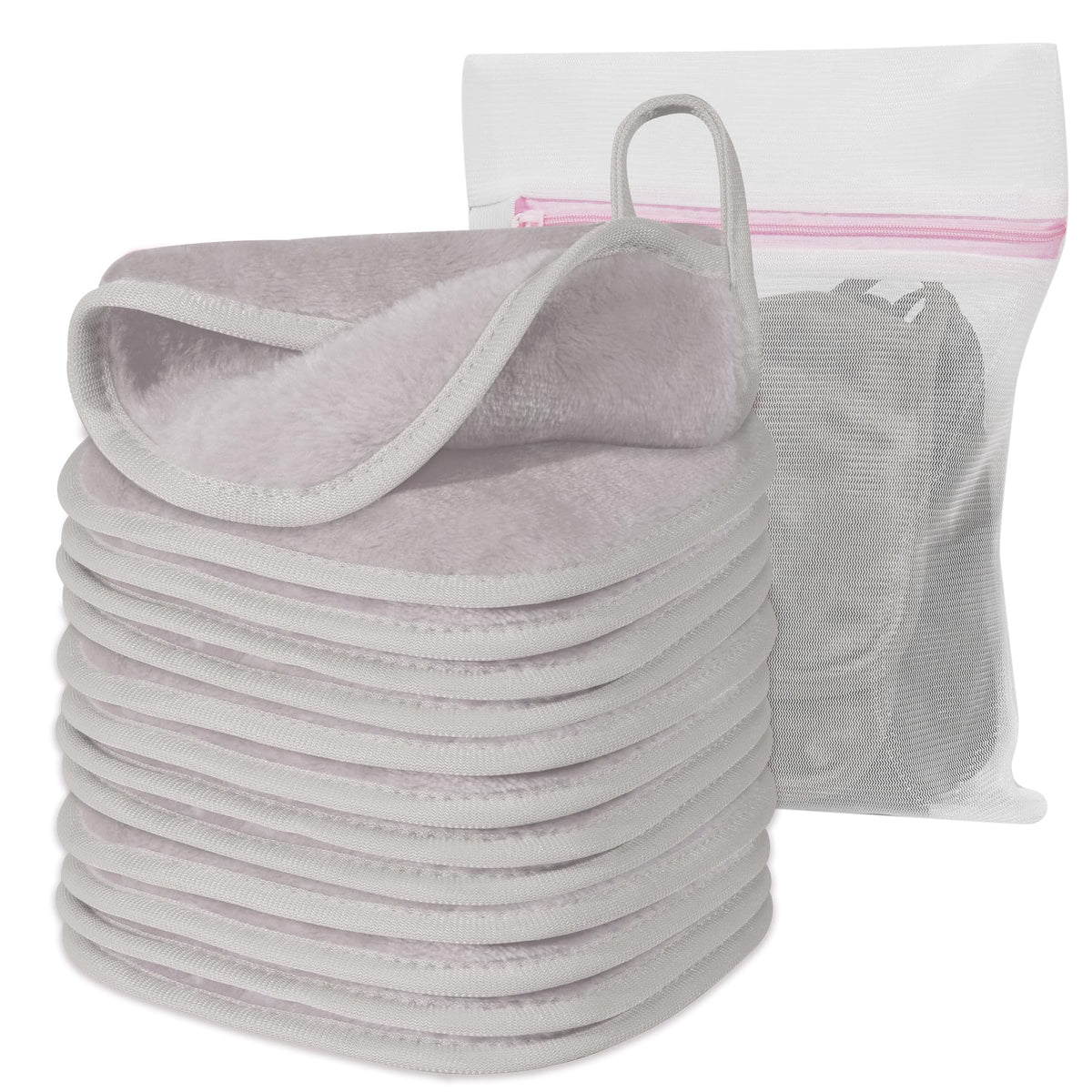 Natwag Makeup Remover Cloth 6 x 6 Make Up Towels Reusable - Natwag Official Product Imagery - 1