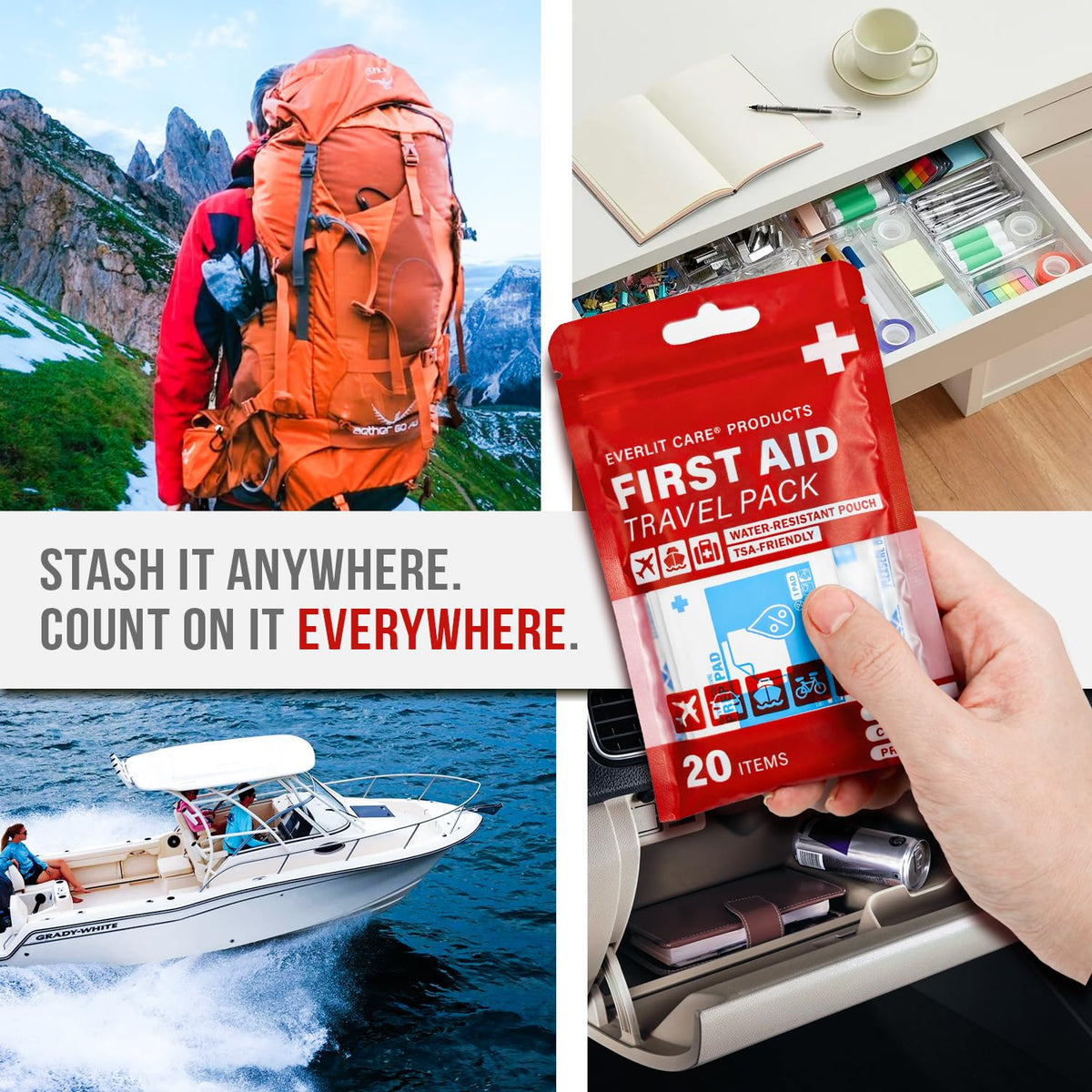 EVERLIT CARE Travel Bandage Pack - EVERLIT CARE Official Imagery - 5