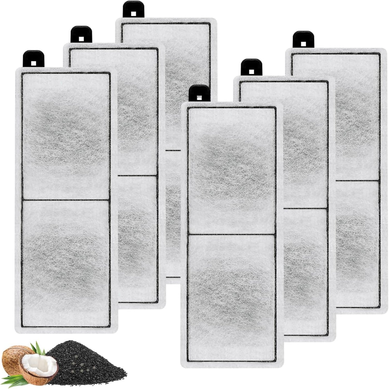 12-pack RF-L large retreat filter cartridges by Yoolight, compatible carbon cartridges for water filtration systems.