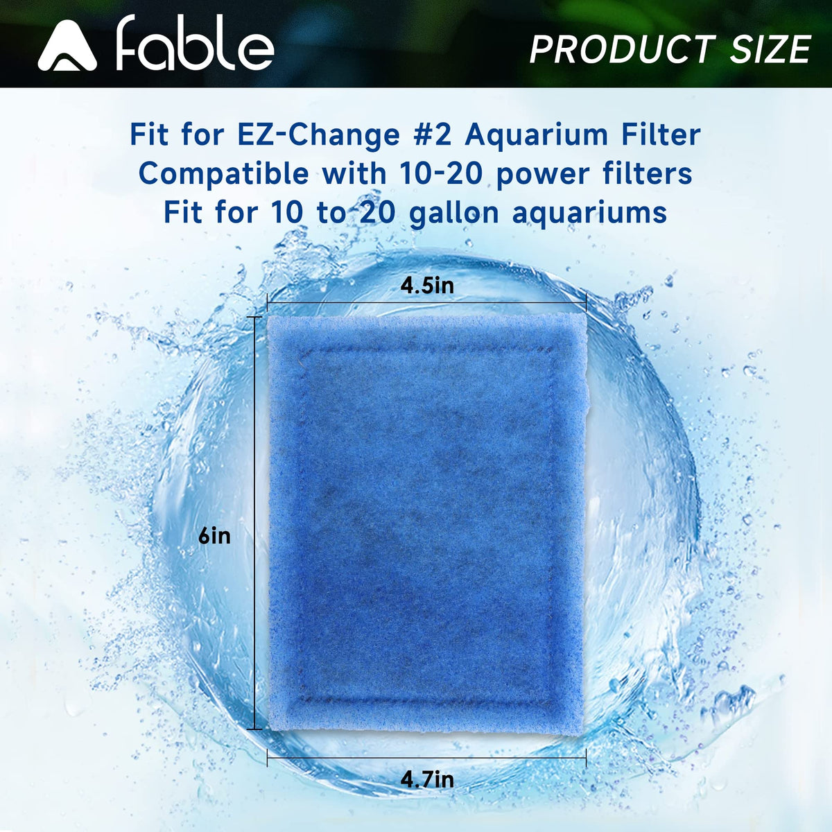 A Fable Aquarium Filter Cartridge Replacement for AquaTech - A Fable Official Imagery - 3