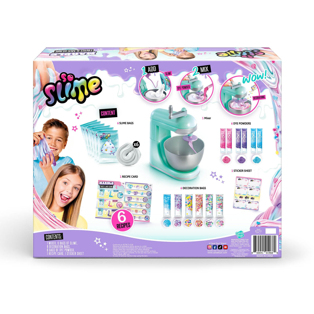 Canal Toys So Slime Marble Twist N Slime Mixer White - Canal Toys Official Imagery - 6
