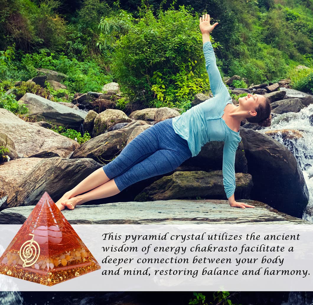 Orgone Pyramid for Positive Energy Chakra Wealth Success - NewMainOne Official Imagery - 6