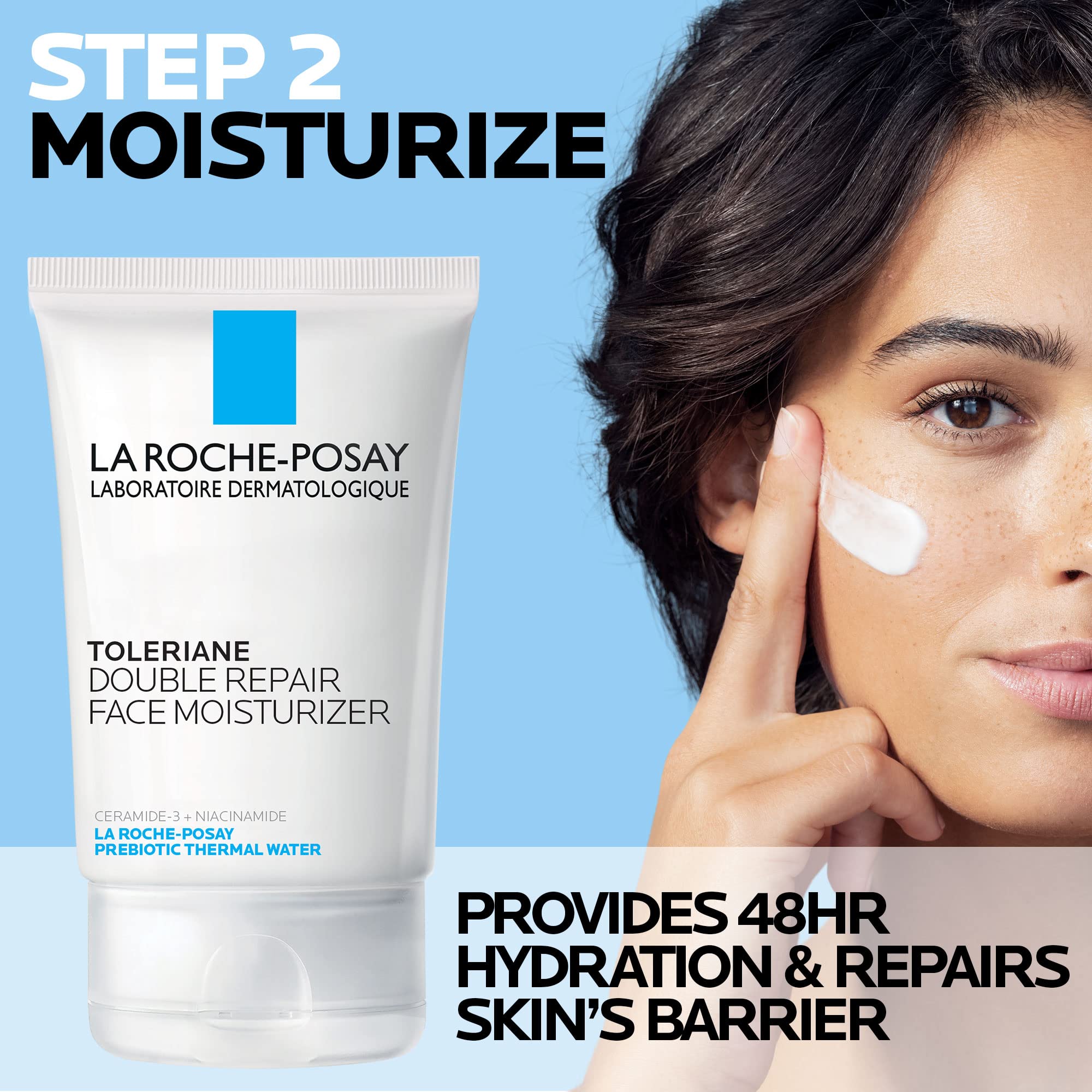 La Roche-Posay Toleriane Double Repair Gentle Skin Care Set for - La Roche-Posay