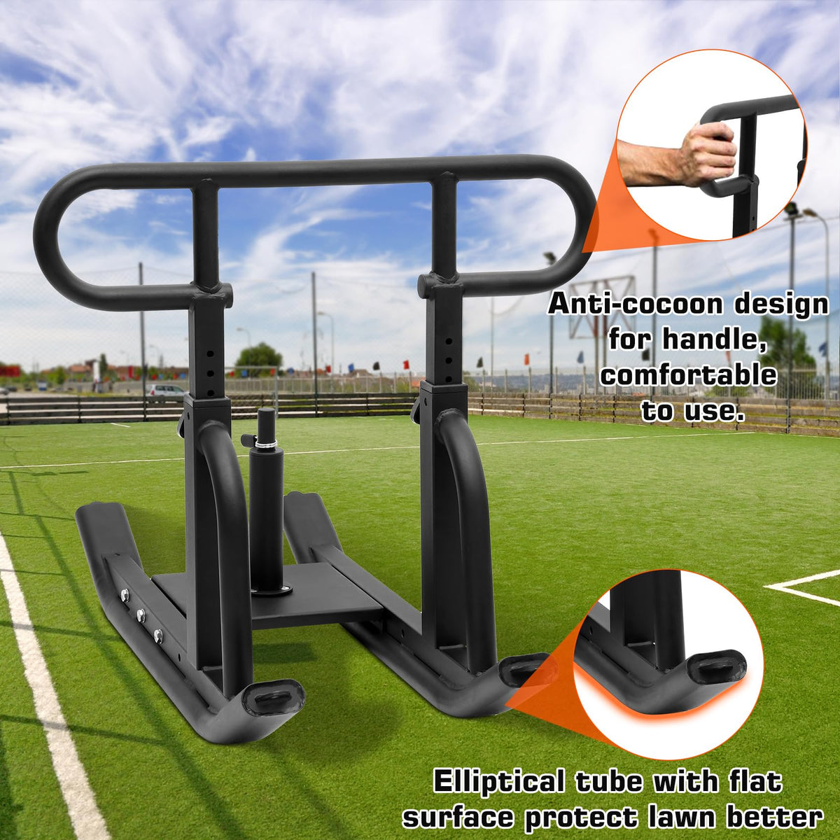 Weight Sled Fitness Sled Fitness Strength Training Sled - Pulaim Official Imagery - 6