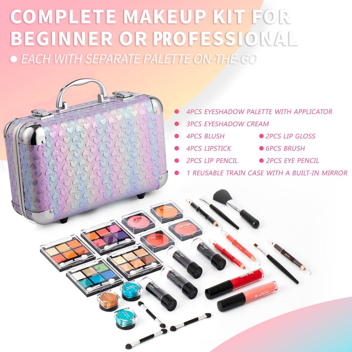 Hot Sugar All In One Makeup Set for Teenager Girls - Hot Sugar Official Imagery - 4