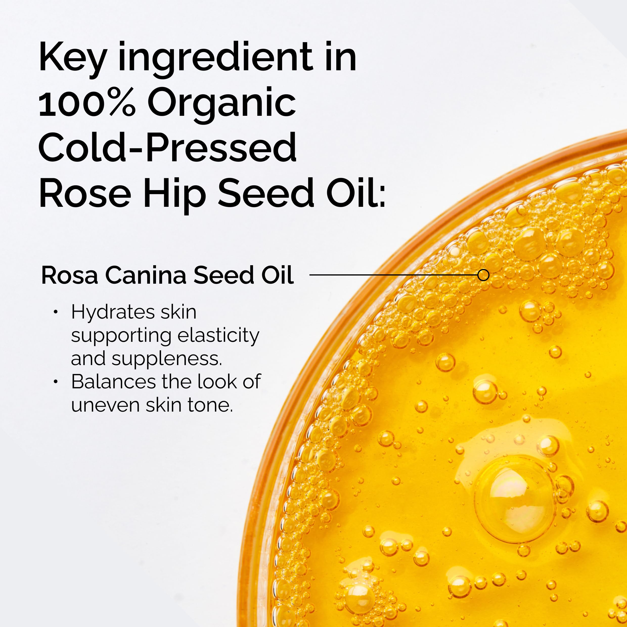 The Ordinary 100% Organic Cold - Pressed Rose Hip Seed Oil & Addresses - The Ordinary Official Product View 3
