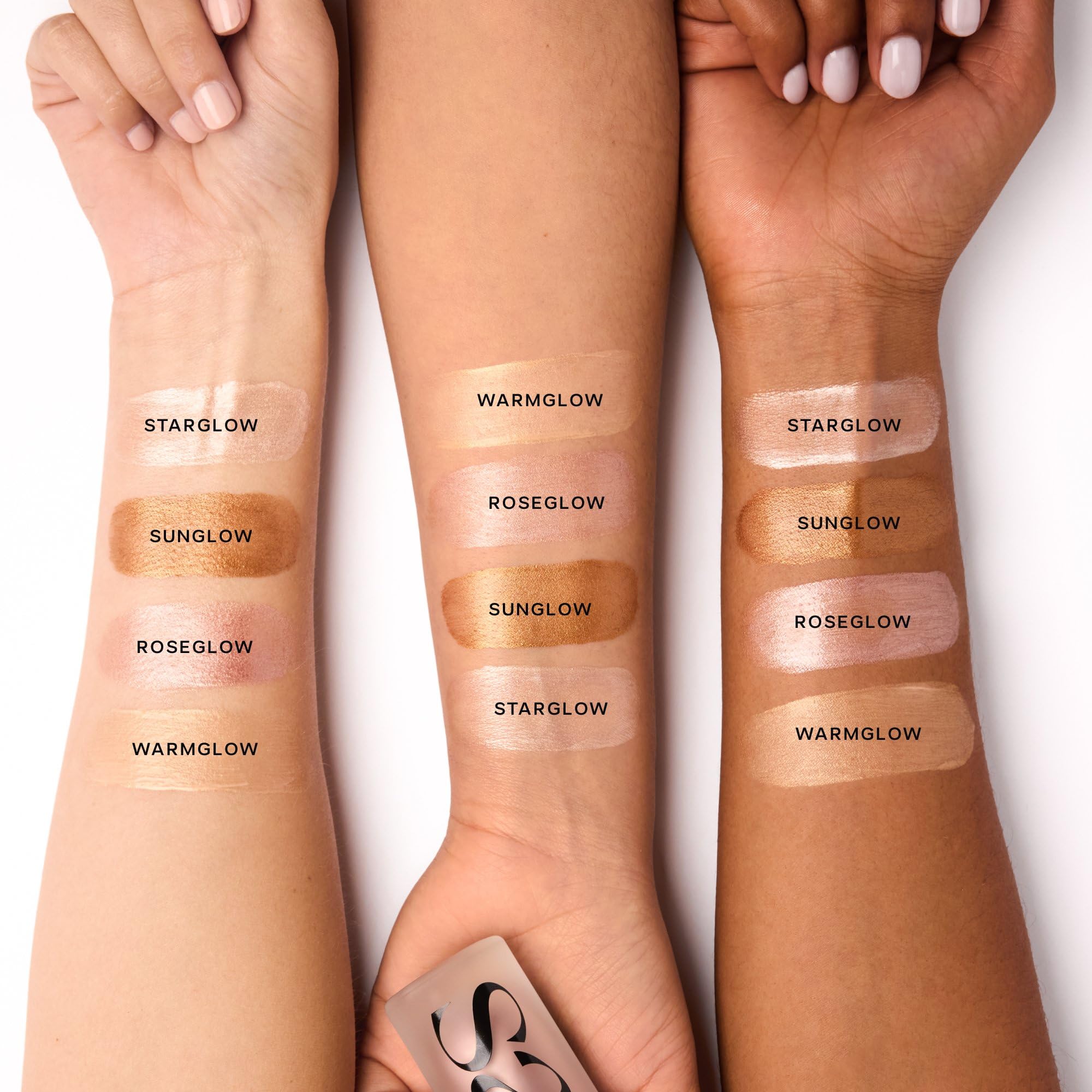 Saie Mini Glowy Super Gel Illuminating Face Makeup Primer, Sunglow - Saie Official Product View 5