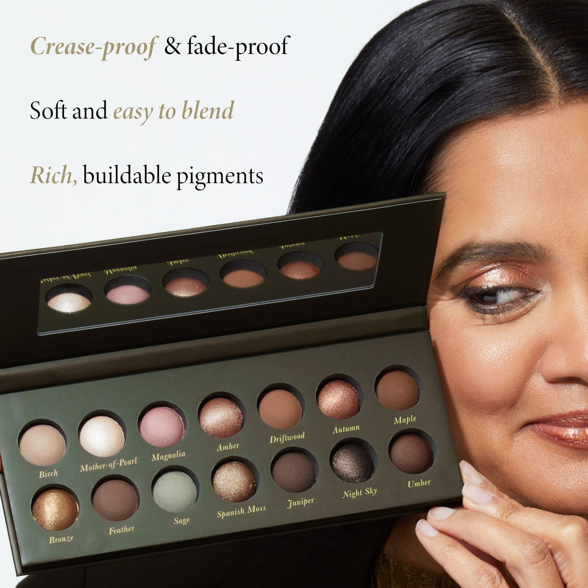 LAURA GELLER The Delectables Earthy Essentials Eyeshadow - LAURA GELLER NEW YORK Official Imagery - 4