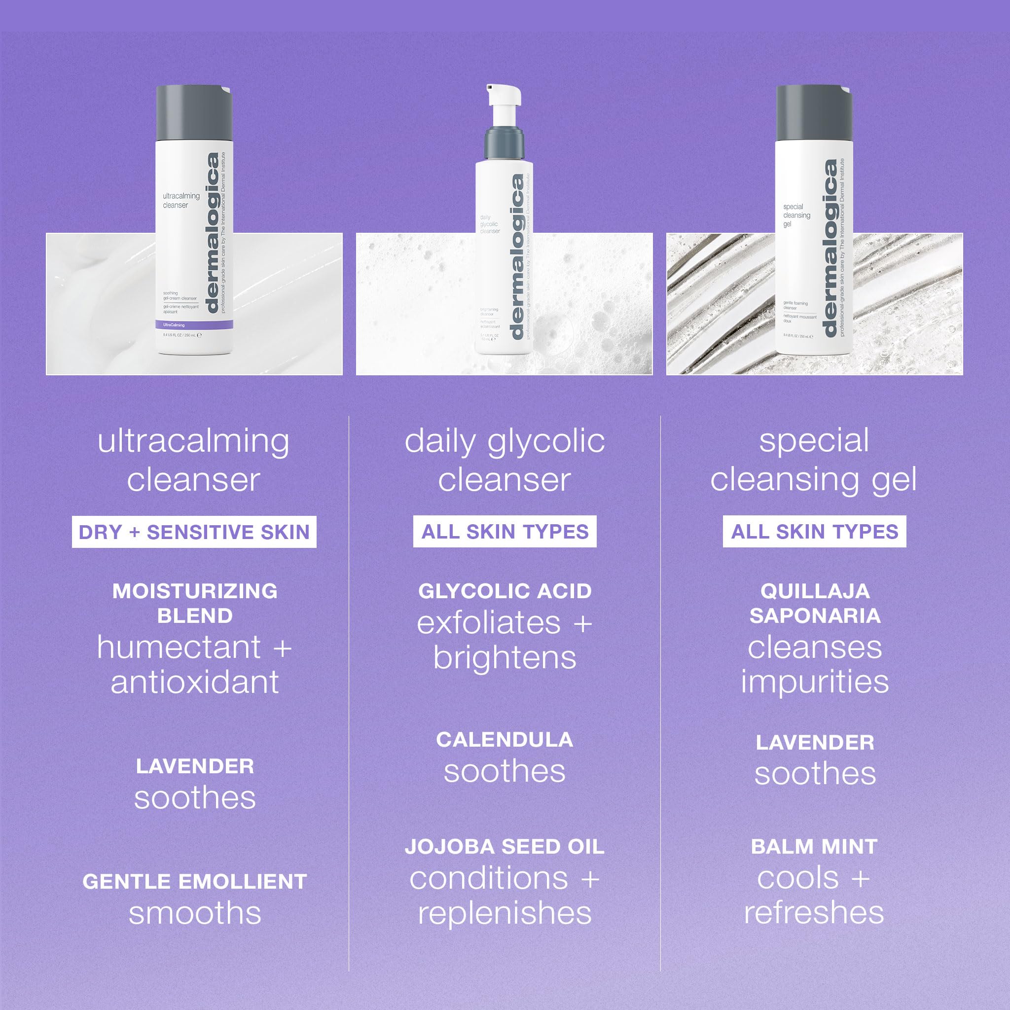 Dermalogica UltraCalming Cleanser Face Wash for Sensitive - Premium Selection Official Imagery - 4