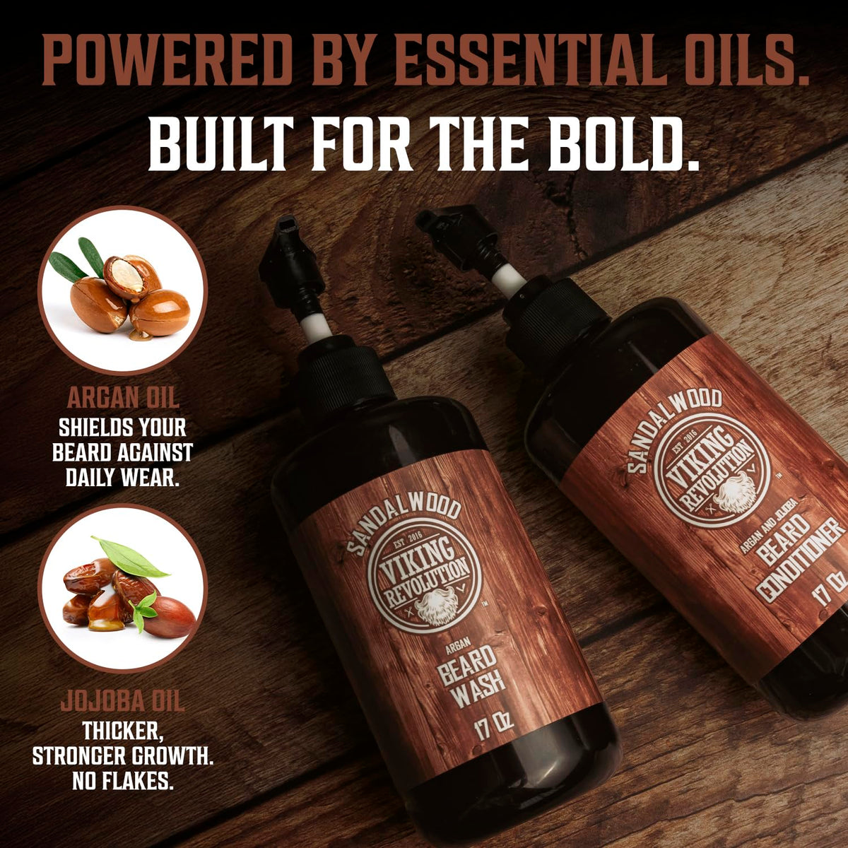 Viking Revolution Beard Wash Conditioner Set - Viking Revolution Official Imagery - 6