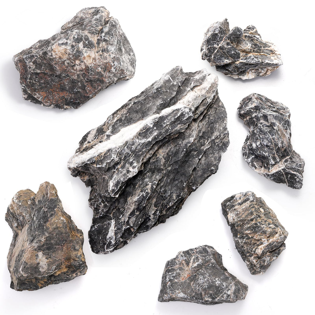 12lb Seiryu Stone Aquarium Rocks for Terrariums Paludarium - Eorbow Official Imagery - 5