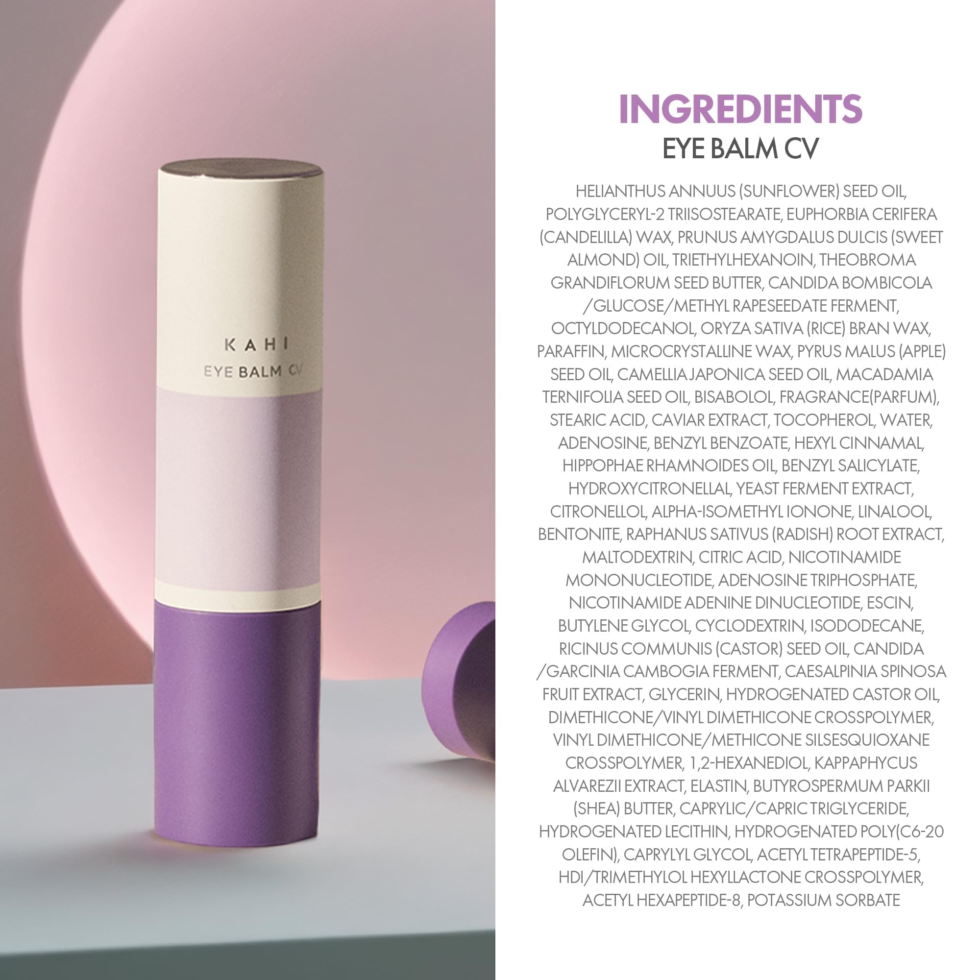 KAHI Eye Balm CV Refill - Age-Defying, Hydrating, 3D Lifting Under Eye - View 8