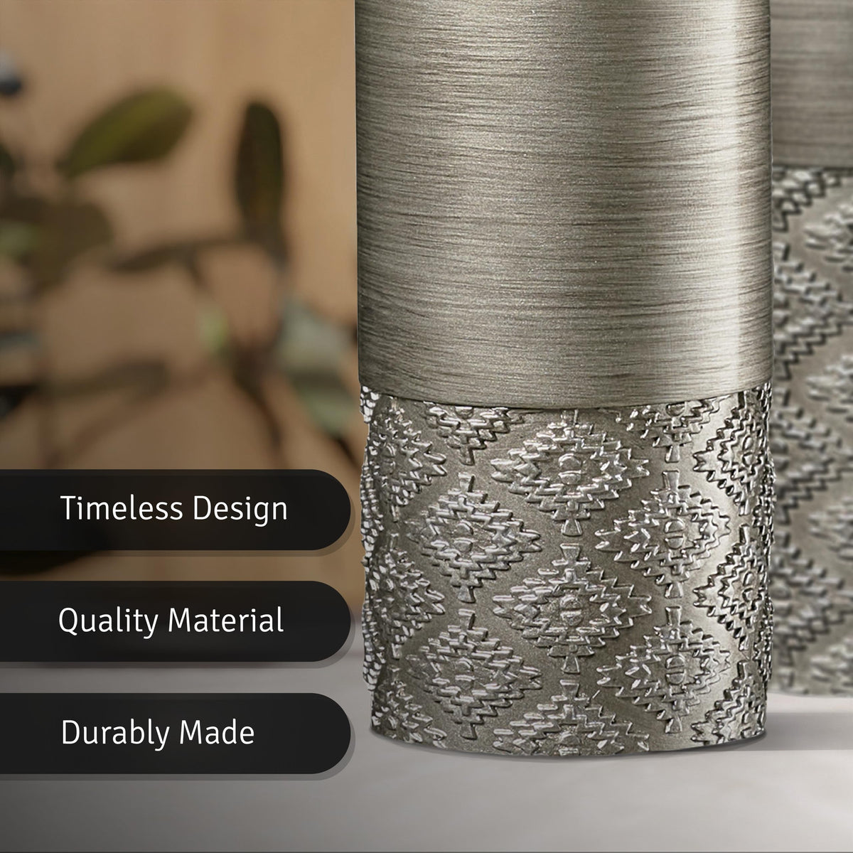 Creative Scents Dublin Silver Vases - Creative Scents Official Imagery - 5