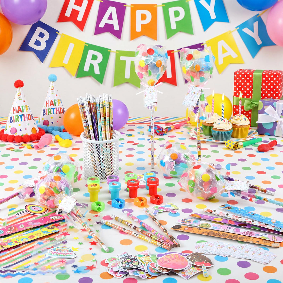 Soulchen 24 Pack Birthday Party Favor Set Bulk Giant - Soulchen Official Imagery - 3