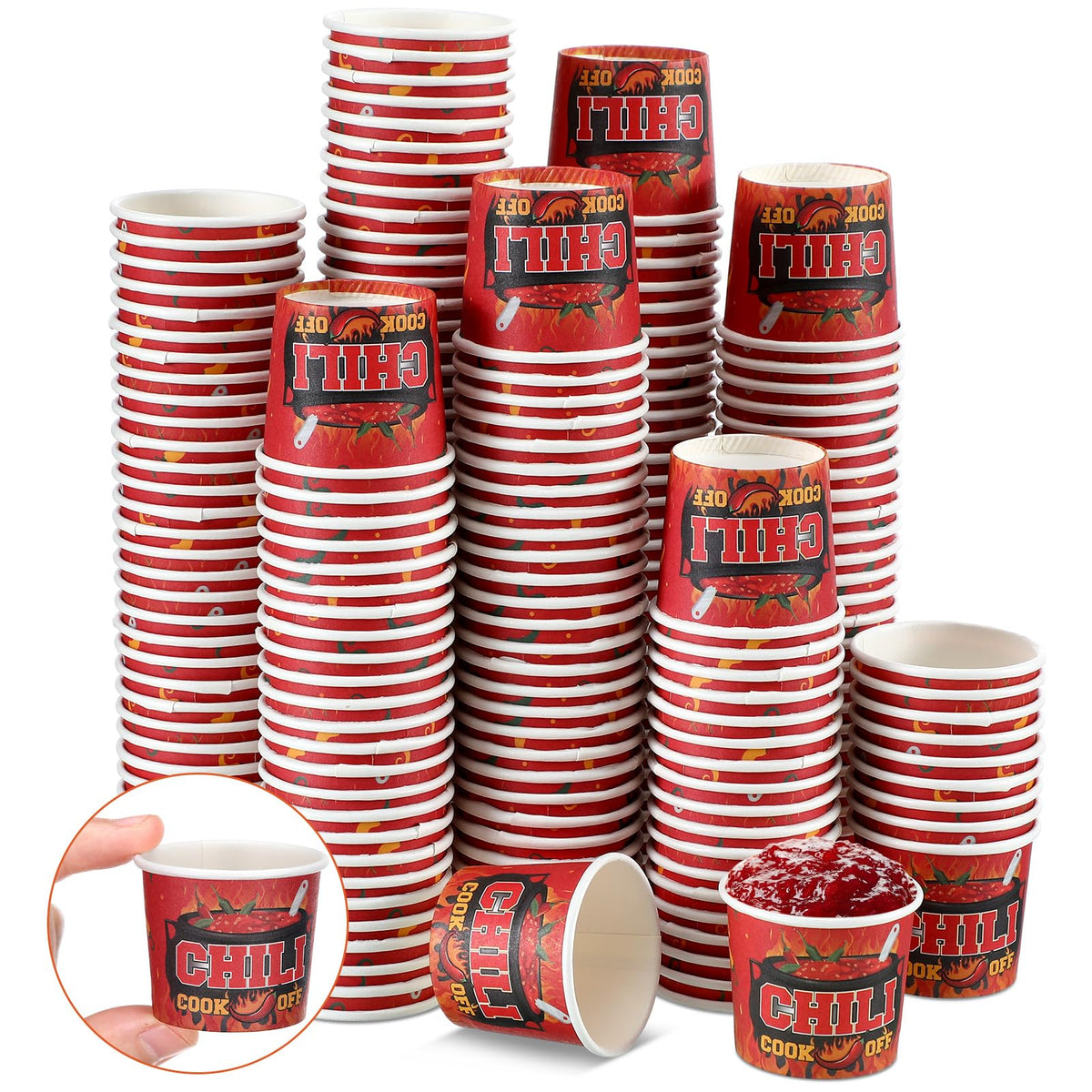Teenyyou Chili Cook off Tasting Cups mini Chili Portion - Teenyyou Official Imagery - 1