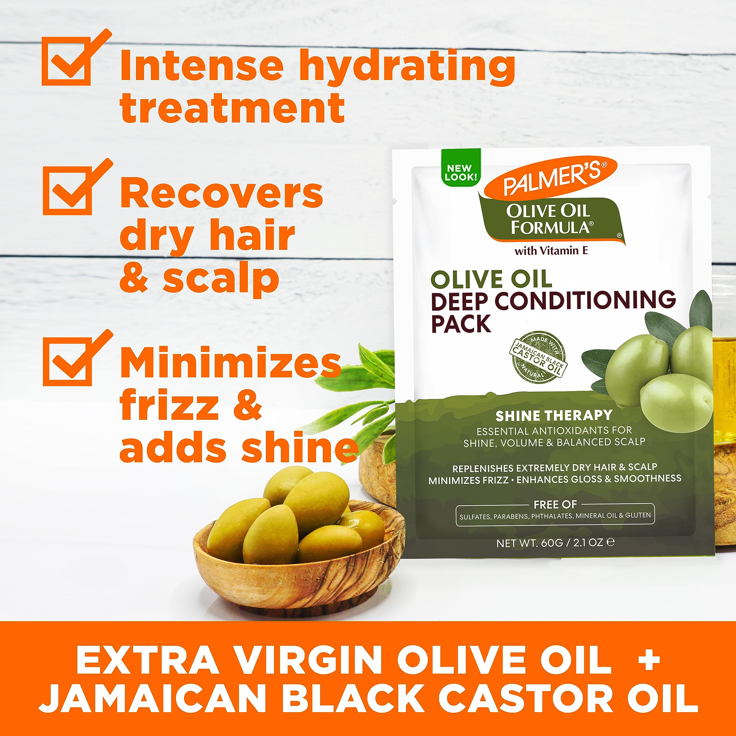 Palmer's Deep Conditioner Hair Mask, Olive Oil Formula for Dry Hair, 2 - Palmer's Official Product View 4