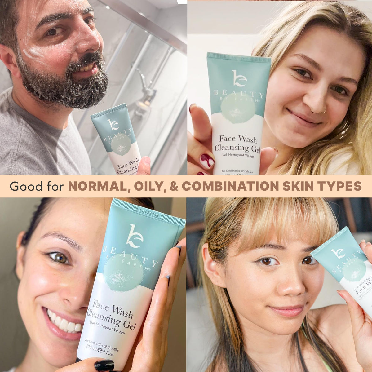 Face Wash Gel - Beauty by Earth Official Product Imagery - 7