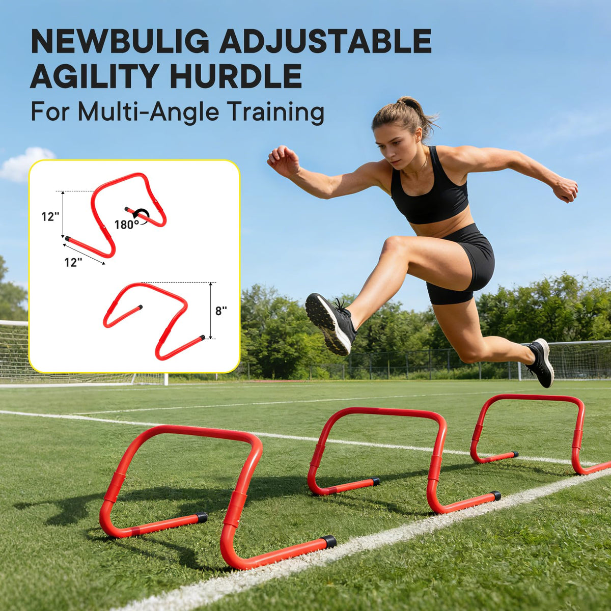 NEWBULIG Agility Ladder Speed Training Equipment Football - NEWBULIG Official Imagery - 6