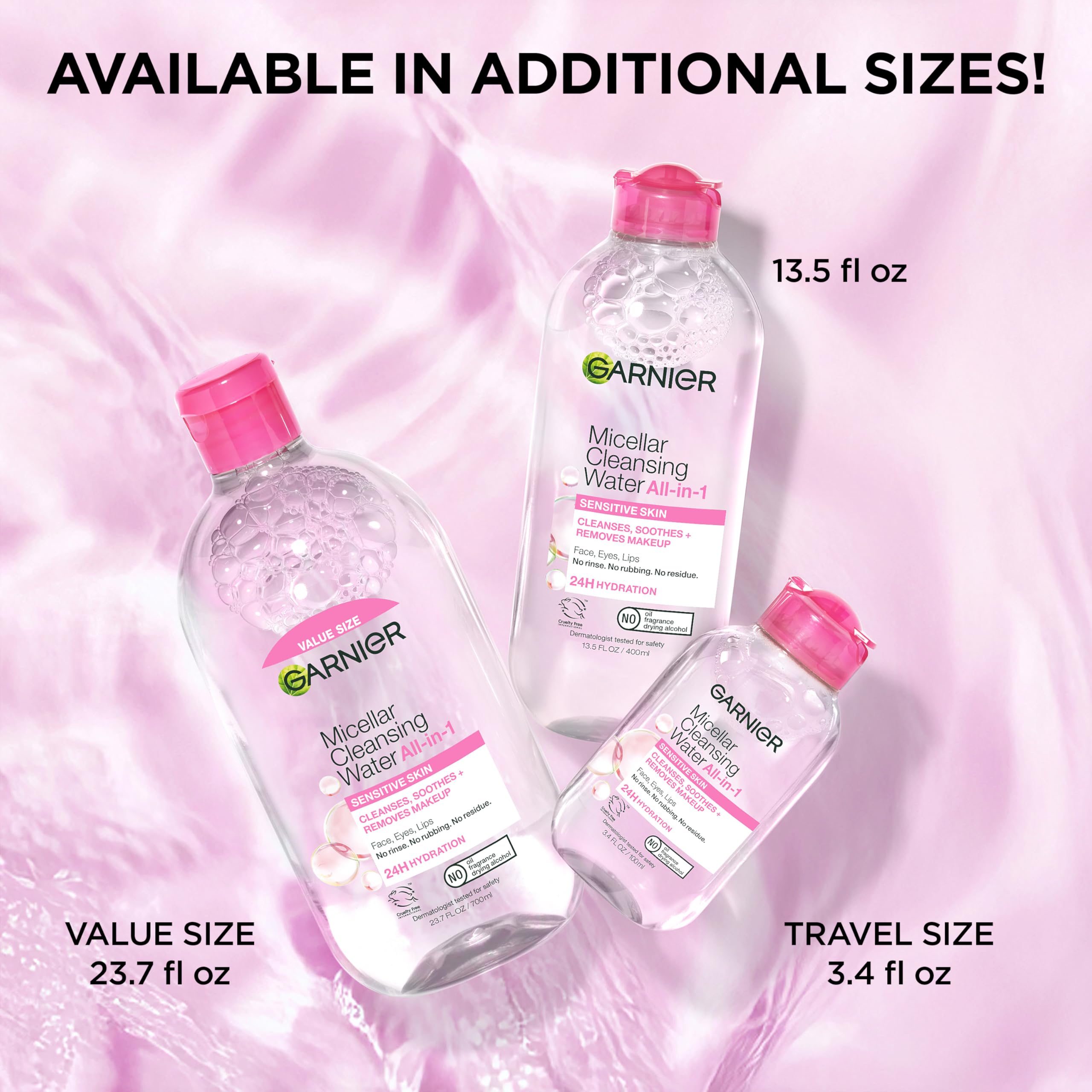 Elefair Tech Garnier Micellar Water, Hydrating Facial Cleanser & Makeup - Elefair Tech Official Product View 10