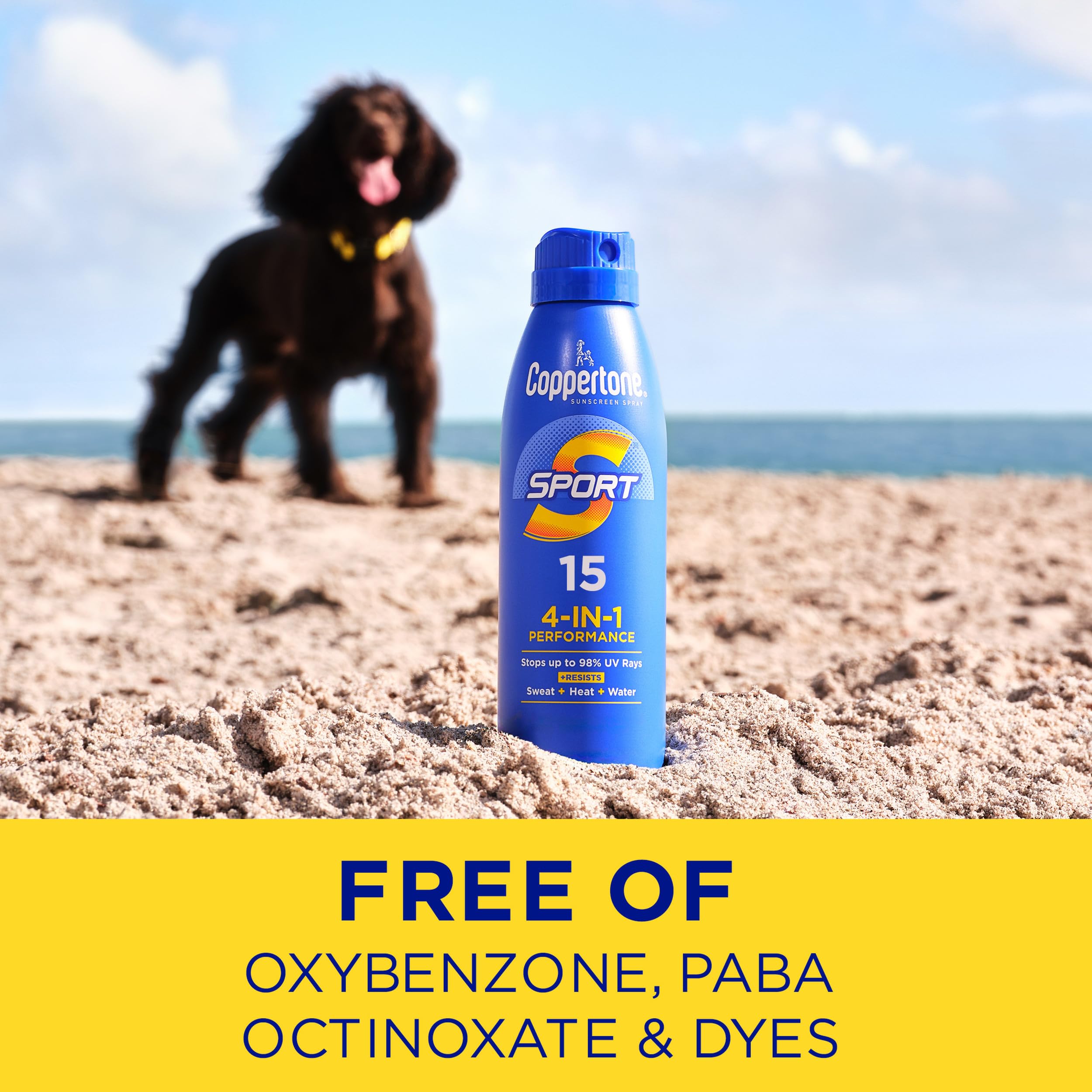 Coppertone SPORT Sunscreen Spray SPF 100, 5.5 FL OZ - Coppertone Official Product View 8