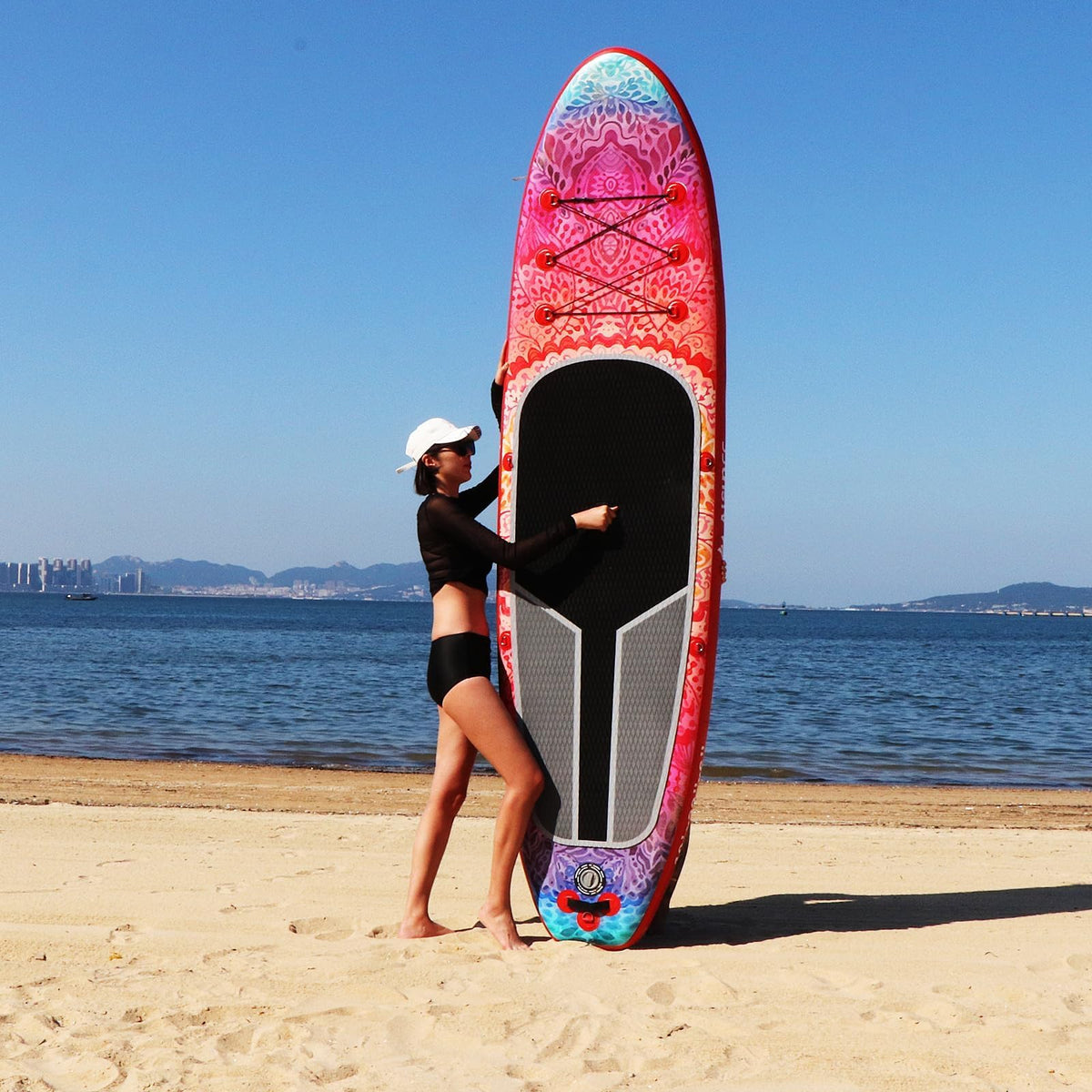 Inflatable Stand Up Paddle Board with SUP Board Accessories - AISUNSS Official Imagery - 8